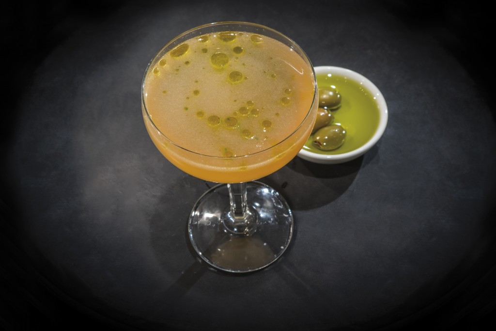 Sappho's Elixir Olive Oil Cocktail